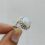 'Designer' Ethiopian Opal Ring, 925 Solid Sterling Silver Ring