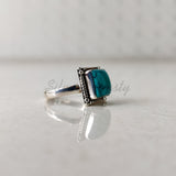 'Statement' Turquoise 925 Solid Sterling Silver Ring