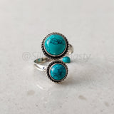 'Treat' Turquoise 925 Solid Sterling Silver Ring