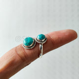 'Treat' Turquoise 925 Solid Sterling Silver Ring