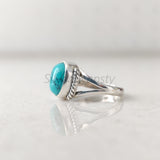 'Bold' Turquoise 925 Solid Sterling Silver Ring