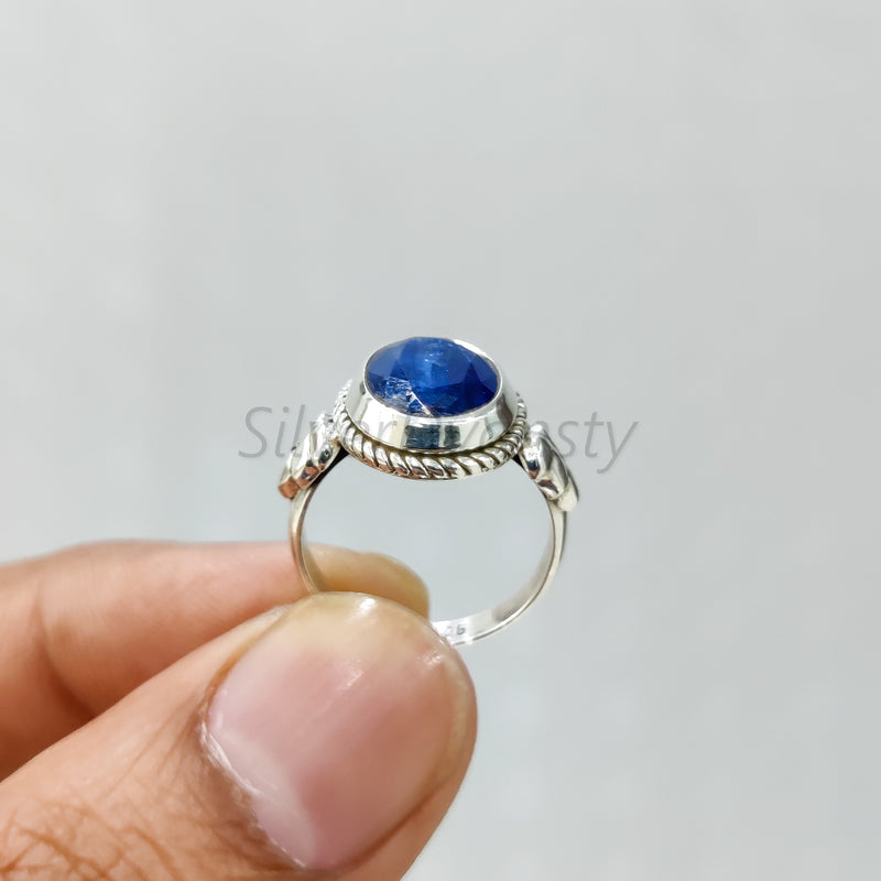 Kyanite Ring, 925 Solid Sterling Silver Ring