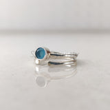 'BIA' Chalcedony 925 Solid Sterling Silver Ring