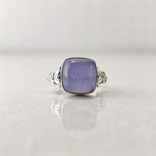 Lavender Onyx 925 Solid Sterling Silver Ring, Ring For Women