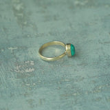 'Fortuna' Turquoise 925 Solid Sterling Silver Ring