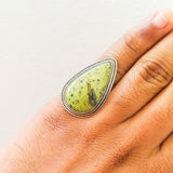 'Fortuna' Australian Opal 925 Solid Sterling Silver Ring