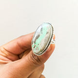 'RHEA' Variscite 925 Solid Sterling Silver Ring