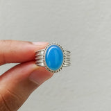 'BIA' Chalcedony 925 Solid Sterling Silver Ring