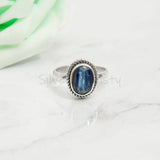 Kyanite Ring, 925 Solid Sterling Silver Ring