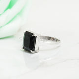 'BIA' Black Onyx 925 Solid Sterling Silver Ring