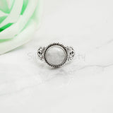 'BIA' Howlite 925 Solid Sterling Silver Ring