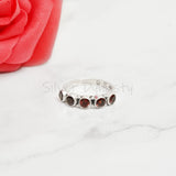 Garnet 925 Solid Sterling Silver Ring, Ring For Women