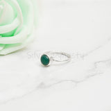 Green Onyx 925 Solid Sterling Silver Ring, Ring For Women