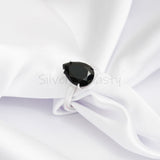 'BIA' Black Onyx 925 Solid Sterling Silver Ring