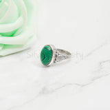 Malachite Ring, 925 Solid Sterling Silver Ring, Ring For Women