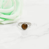 Tiger Eye Ring, 925 Solid Sterling Silver Ring