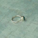 Green Onyx 925 Solid Sterling Silver Ring, Ring For Women