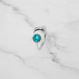 'Fortuna' Turquoise 925 Solid Sterling Silver Ring