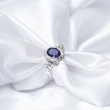 Amethyst Ring, 925 Solid Sterling Silver Ring