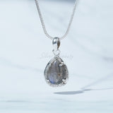 Labradorite Pendant, 925 Solid Sterling Silver Pendant