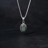 Labradorite Pendant, 925 Solid Sterling Silver Pendant