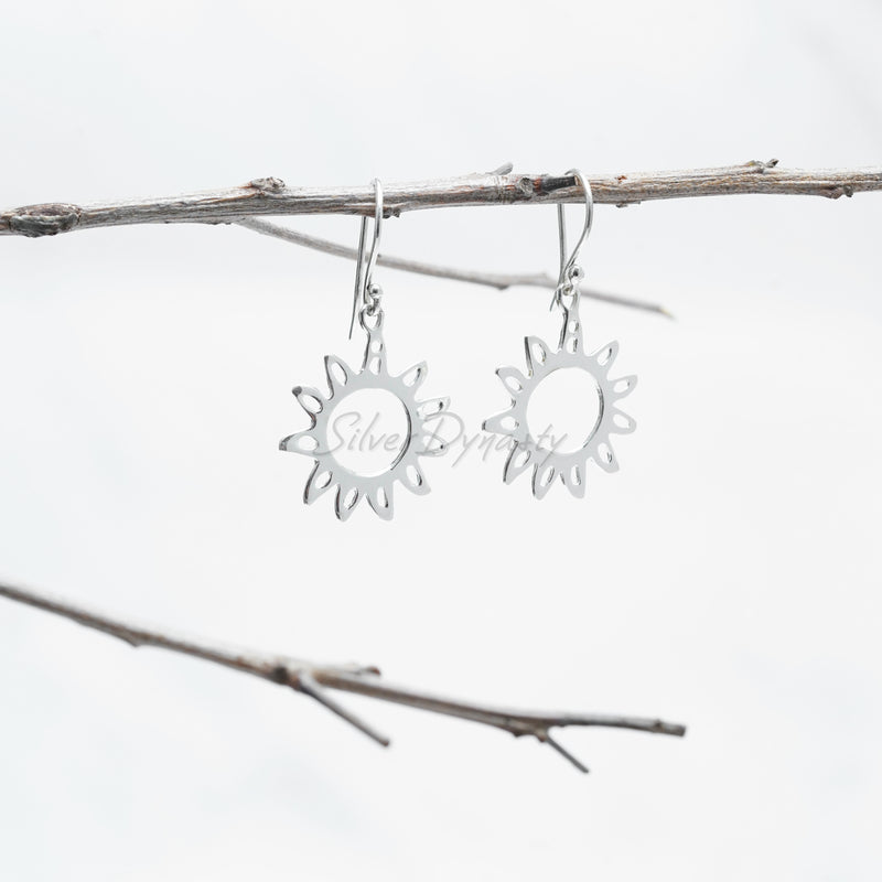 Silver Earring, 925 Solid Sterling Silver Earring