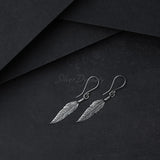 Leaf Earring, Silver Earring, 925 Solid Sterling Silver Earring