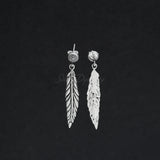 Leaf Earring, Silver Earring, 925 Solid Sterling Silver Earring