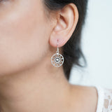 Silver Earring, 925 Solid Sterling Silver Earring