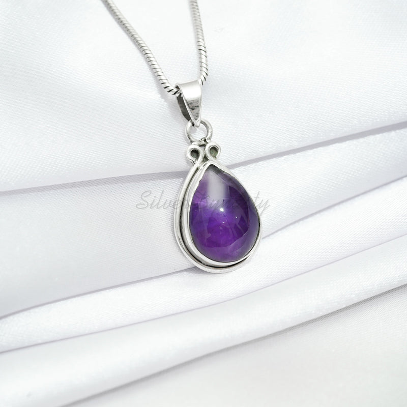 Natural Amethyst Pendant