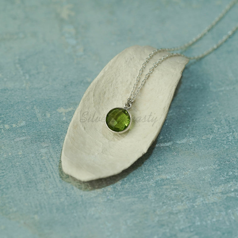 Natural Peridot Pendant