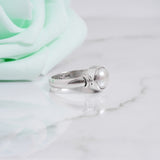 'Boho' Pearl 925 Solid Sterling Silver Ring