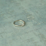 Love Band, 925 Solid Sterling Silver Ring, Simple Band