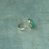 Amazonite Ring, 925 Solid Sterling Silver Ring