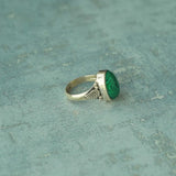 Malachite Ring, 925 Solid Sterling Silver Ring, Ring For Women