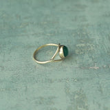 Green Onyx 925 Solid Sterling Silver Ring, Ring For Women